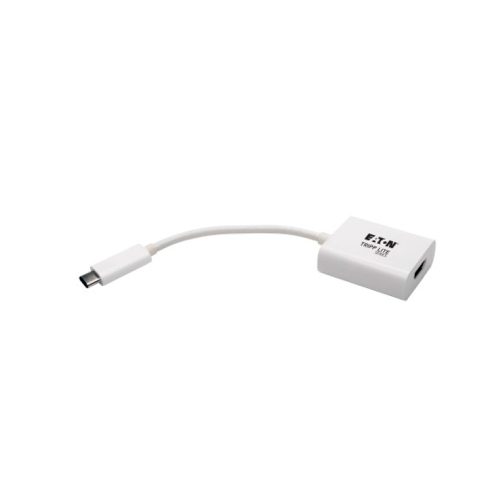 Adaptador USB-C a HDMI 4K Tripp-Lite 3.2 Gen 1, Blanco, con Modo Alterno DP 1.2
