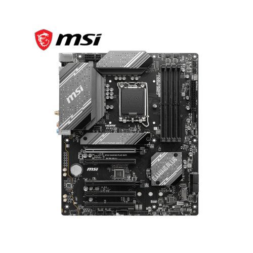 MSI B760 Gaming Plus WiFi - Placa Base ATX, Ideal para Gaming, Conectividad WiFi Rápida