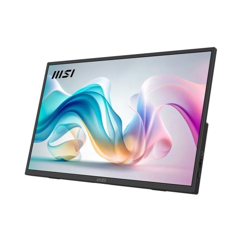 MSI PRO MP165 Monitor Portátil FHD de 16'' – Pantalla Full HD Slim y Ligera, Ideal para Viajes
