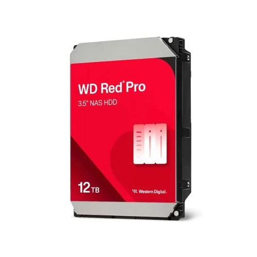 Disco duro interno Western Digital WD Red 12 TB 3.5" 7200 rpm SATA para almacenamiento seguro y rápido