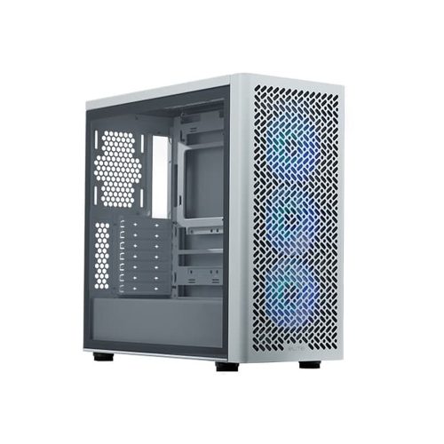 Carcasa Mid Tower Cooler Master Elite 502 en Blanco - Espaciosa, Diseño Elegante y Optimizada para Gaming