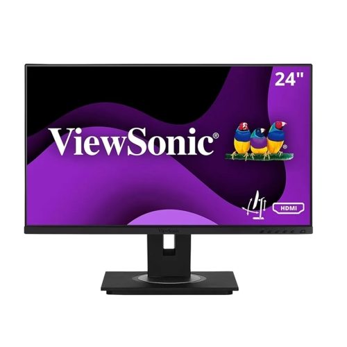 Monitor ViewSonic VG2448a-2 de 24" Full HD IPS - Conexiones HDMI, DisplayPort, VGA y USB