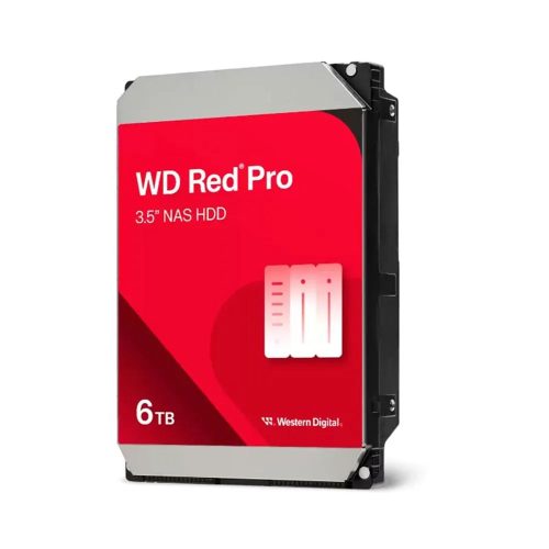 Disco Duro Interno Western Digital WD Red Pro 6TB, 2.5", 7200rpm, Alta Velocidad para NAS