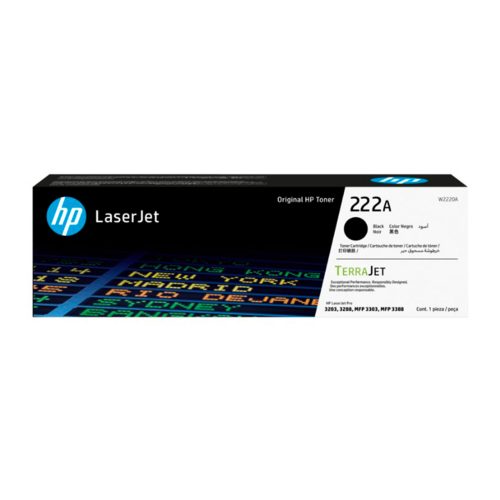 Tóner HP W2220A para LaserJet M3303, Negro, 1,300 Páginas, Alta Calidad de Impresión