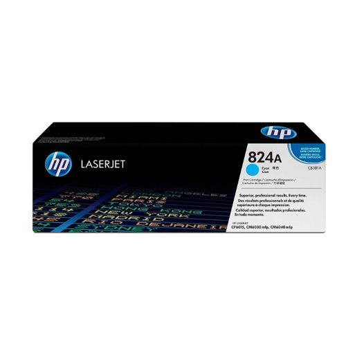 Tóner HP 824A Cyan Compatible con Impresoras LaserJet 6015/6040 - Alta Calidad de Impresión