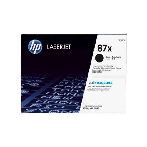 Toner HP CF287X Negro Compatible para LaserJet M506, 18K Pag. Ideal para Impresiones de Alta Calidad.