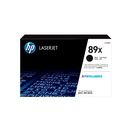 Tóner HP CF289X Negro para Impresora Laser M507 - Rendimiento 10,000 Páginas, Alta Calidad de Impresión