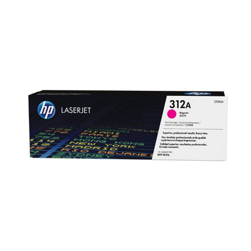 Toner HP CF383A 312A Magenta para L.J. M476 - 2.7K Páginas, Alta Calidad de Impresión