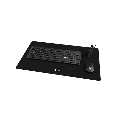 Xtech Kit Completo: Teclado y Ratón Inalámbricos con Alfombrilla XL y Hub USB 3.0 - Español