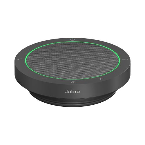 Jabra Speak2 40 UC - Altavoz manos libres cableado USB-A y USB-C en color gris oscuro