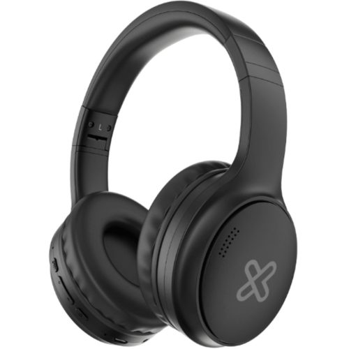 Auriculares Klip Xtreme KNH-300BK Inalámbricos con ANC, 32 Horas de Batería, Color Negro para Audio en Casa