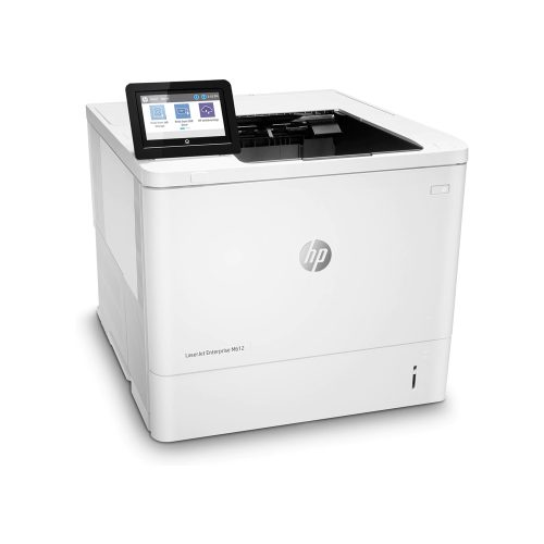 Impresora láser HP LaserJet M612dn, alta velocidad, impresión dúplex, color negro, ideal para oficinas.