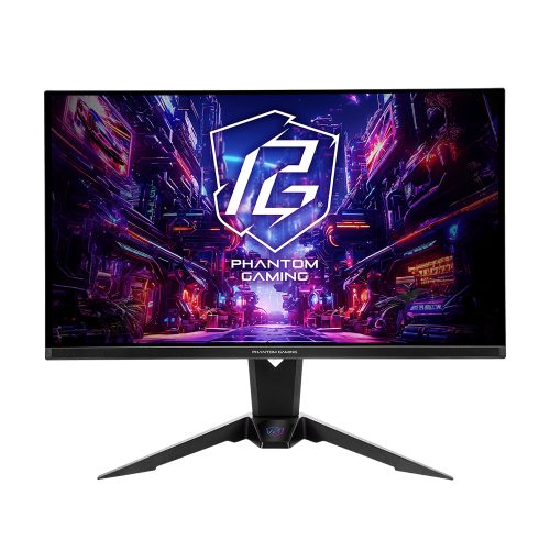 Monitor 27 Asrock PGO27QFV Phantom Gaming 2K QHD OLED 360Hz 0.03ms con audio y WiFi integrado