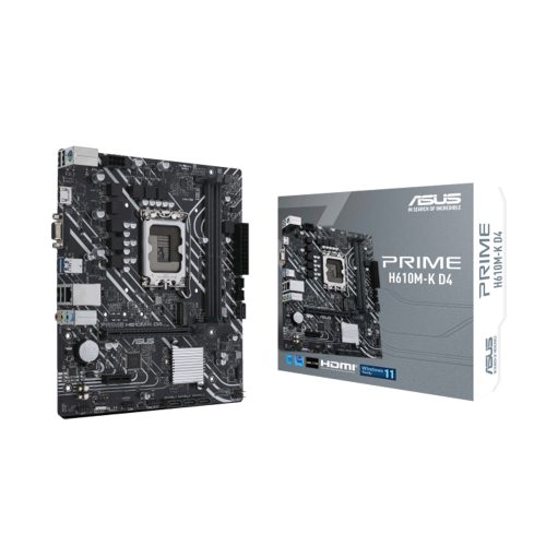 Placa Base ASUS PRIME H610M-K D4-CSM mATX Intel H610 LGA1700 para PC de Alto Rendimiento