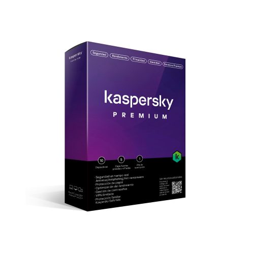 Antivirus Kaspersky Premium - Protección Total para 10 Dispositivos, Seguridad Avanzada y Fácil Uso