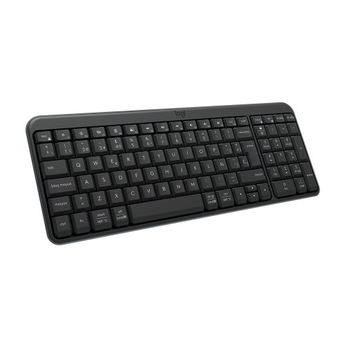 Teclado Bluetooth Logitech K250 Compact Negro - Conectividad Inalámbrica, Diseño Ergonómico y Funcionalidad Optimal