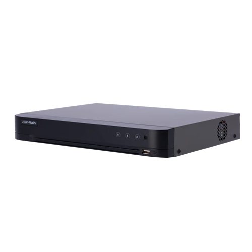 Hikvision AcuSense DVR de 4 Canales, Grabador de Video en Red, Ideal para Seguridad y Monitoreo