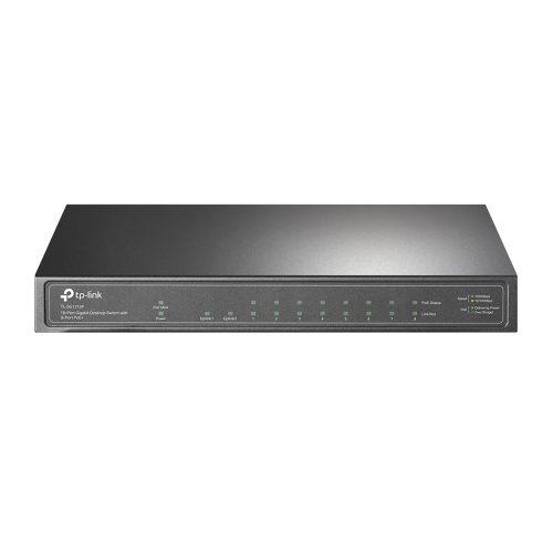 Switch TP-Link 10 Puertos Gigabit con 8 Puertos PoE: Conectividad Rápida y Eficiente para tu Red