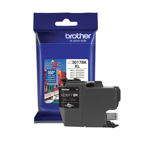 Tinta Brother LC3017BK Negra para MFC-J5330DW - 550 Páginas de Alta Calidad y Rendimiento