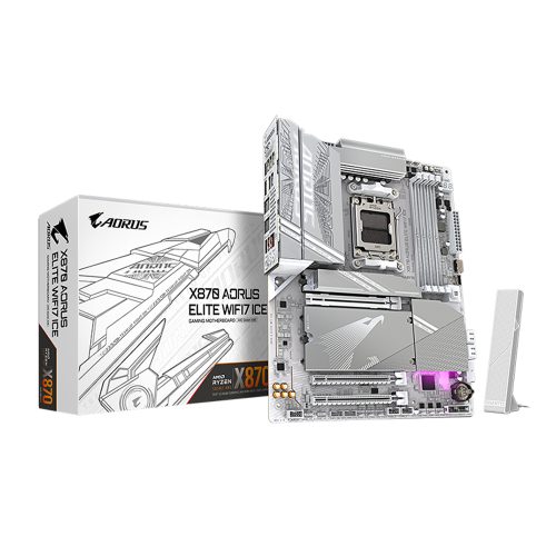 Placa base GIGABYTE AORUS ELITE X870 AM5 WiFi 7 - Alto rendimiento, diseño optimizado y conectividad avanzada