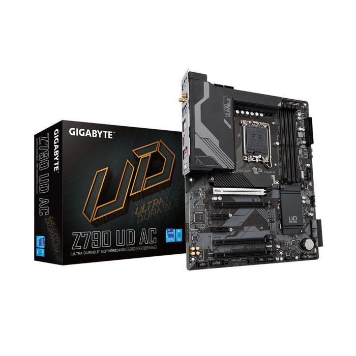 Placa Madre Gigabyte Z790 UD AC - Socket LGA 1700, DDR5, ATX para Max rendimiento y Compatibilidad
