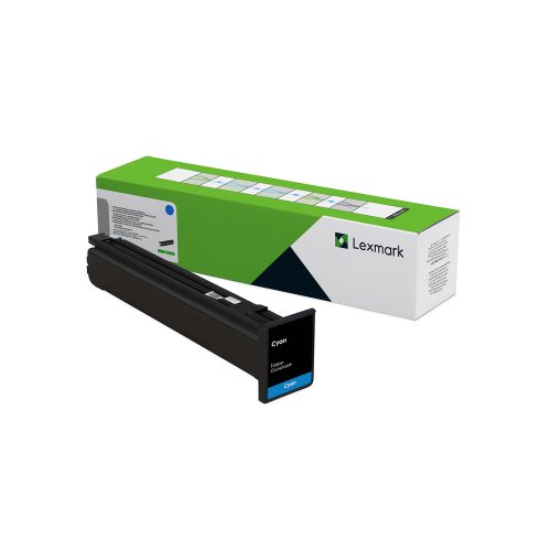 Tóner Lexmark CS963/CX96X Cian de Alta Capacidad 12,000 Páginas para Impresoras Coloridas