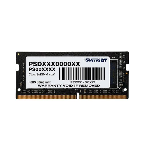 Memoria SODIMM DDR4 Patriot Signature 8GB, 3200MHz, CL22, Ideal para Laptop y PC Gaming