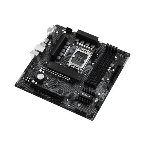 Placa Madre Asrock B760m PG Lightning, Socket LGA 1700, RAM DDR4 hasta 5333MHz, Ideal para Gaming