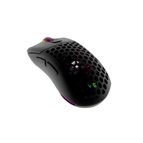 Mouse Gaming Vsg Aquila Negro Mate - 16,000 DPI, 6 Botones, RGB, Ergonomía Premium