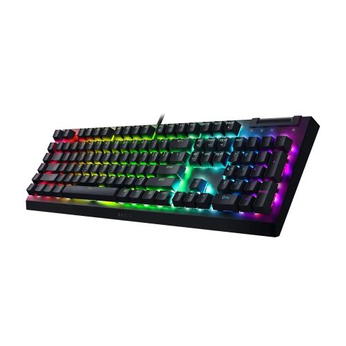 Razer BlackWidow V4 X - Teclado mecánico español, retroiluminación RGB, diseño ergonómico, negro
