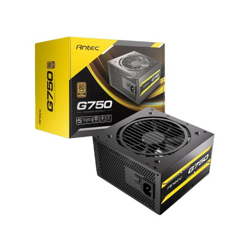 Fuente de Poder Antec Atom G750, 750W, Eficiencia 80+ Gold, Compacidad y Rendimiento Superior