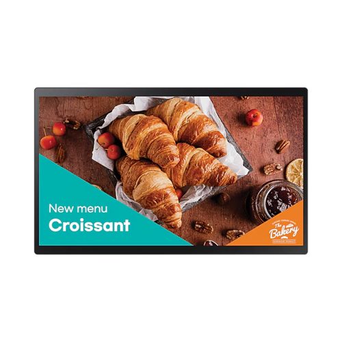 Monitor Samsung 24 FHD QB-C 250 Nits 1920x1080 Conectividad HDMI Negro