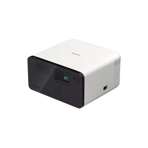 Proyector Epson EF-21 blanco 3000 lúmenes resolución HD conectividad HDMI portátil