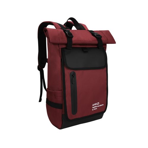 Mochila Teros TE-9042R para Laptop 15.6 pulgadas Color Vino Rubí y Negro