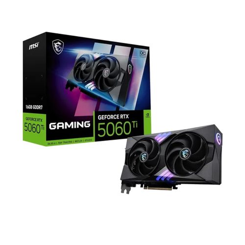 Tarjeta de video MSI RTX 5060 8GB Gaming OC GDDR7 HDMI DP PCI Express