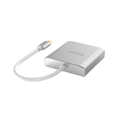 Adaptador Type-C a HDMI Orico Color Blanco - Conexión Rápida y Compatible con Dispositivos Modernos