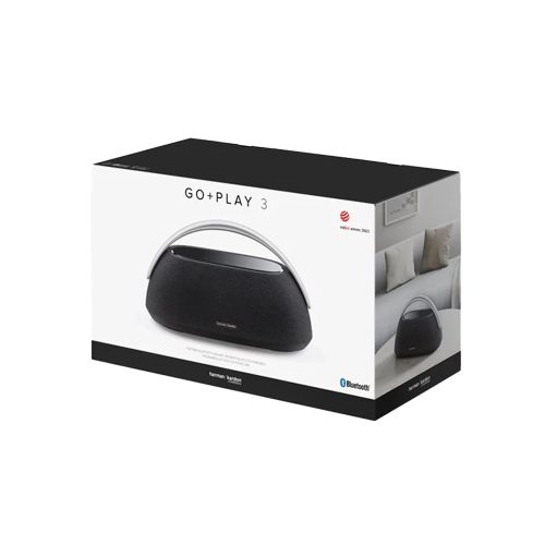 Altavoz inalámbrico Harman/Kardon Go + Play 3, 160W, Bluetooth, portátil, sonido envolvente 3 vías
