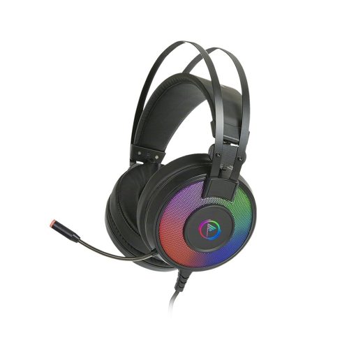 Auriculares Gaming Checkpoint Hx100 con Micrófono y RGB, Color Negro, Sonido Inmersivo