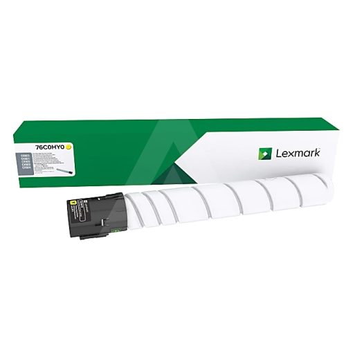 Toner Lexmark 76C0HY0 Amarillo, 34K Páginas, Alto Rendimiento, Compatible para Impresoras Lexmark