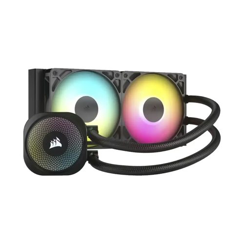 Sistema de Enfriamiento Líquido Corsair Nautilus ARGB 240mm con 2 Ventiladores y Rendimiento Superior