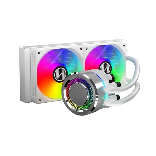 Sistema de Enfriamiento Líquido Lian Li Galahad 240 White LED - Eficiencia y Estilo en Refrigeración
