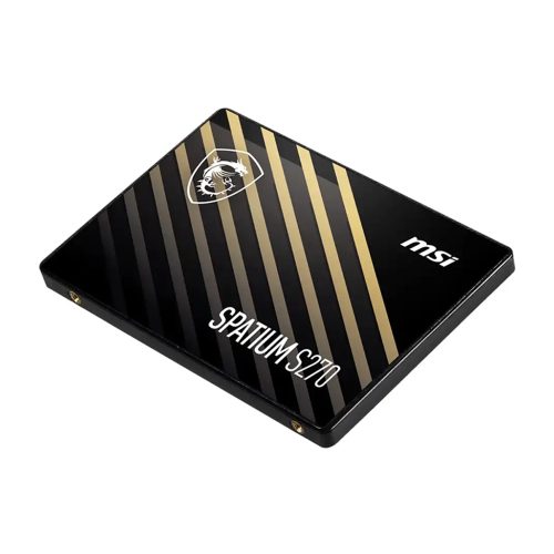 SSD SATA 2.5" MSI Spatium S270 de 480GB - Almacenamiento rápido a 500MB/s para tus dispositivos