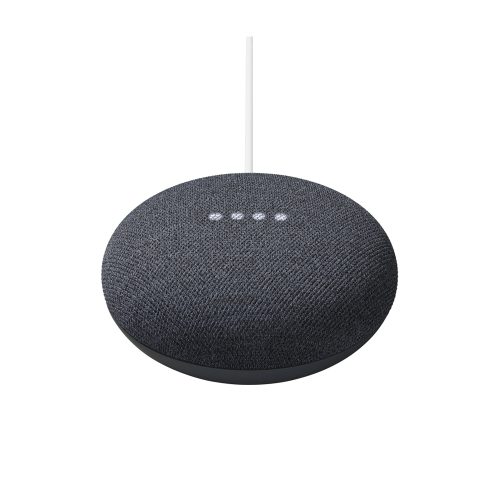 Altavoz inteligente Google Nest Mini 2ª Gen, compacto, potente, con Asistente de Google para Android e iOS