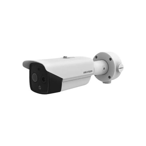 Cámara HIKVISION IP Térmica Bi-Spectrum 4MP, visión hasta 70m, ideal para seguridad profesional
