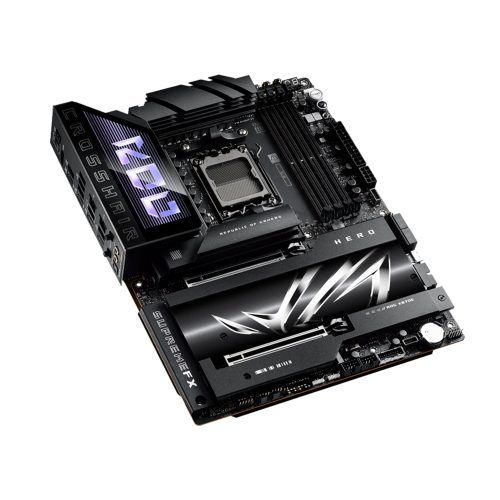 Placa base ASUS ROG Crosshair X870E Hero WiFi D5 para procesadores AM5, alta performance y conectividad avanzada