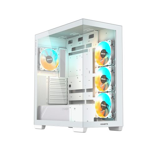 Caja Gigabyte C500 Panoramic Stealth en Blando con Vidrio Templado, Diseño Moderno y Elegante