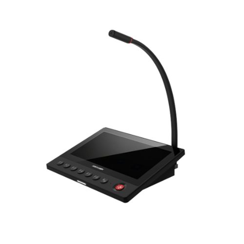 Micrófono IP HIKVISION con Pantalla Táctil de 7" para Audio de Alta Calidad y Conectividad Avanzada