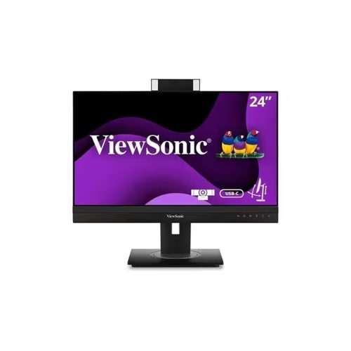 Monitor ViewSonic VG2456V 24" Full HD IPS con Webcam y USB-C Docking - Conectividad Avanzada y Versatilidad