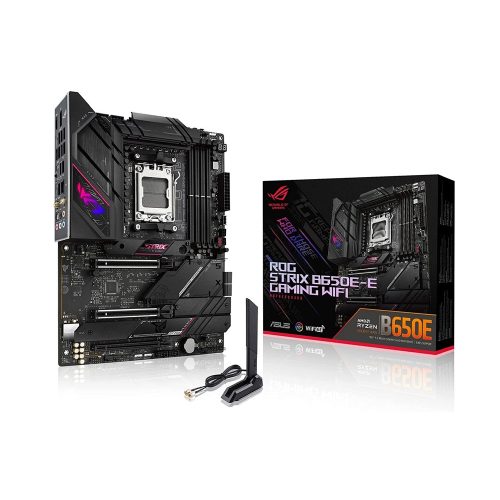 Placa Base ASUS ROG STRIX B650E-E GAMING WIFI ATX - Chipset AMD B650, Socket AM5, Conectividad Wi-Fi