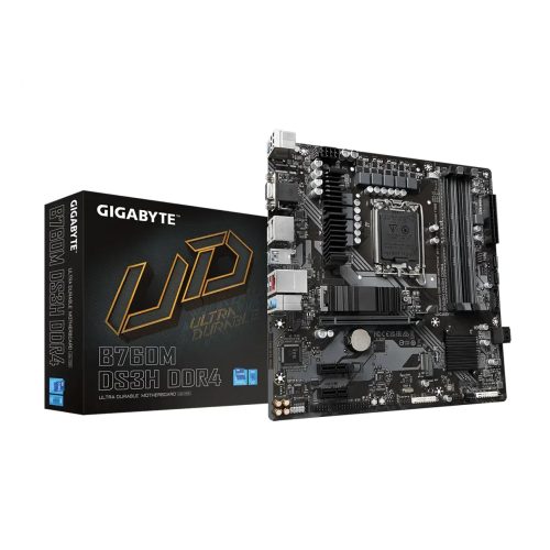 Placa base Gigabyte B760M DS3H Micro ATX, Chipset Intel B760, compatible LGA1700, alto rendimiento